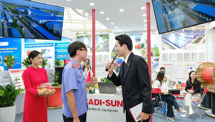 CADI-SUN cùng hơn 110 DN, tập đoàn kinh tế hàng đầu tham gia Triển lãm thành tựu đất nước 